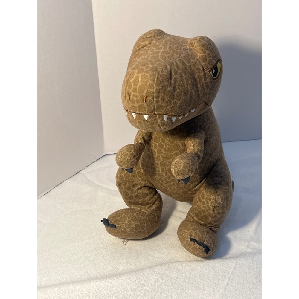 Jurassic World Dinosaur Plush T Rex Brown Stuffed Animal Toy